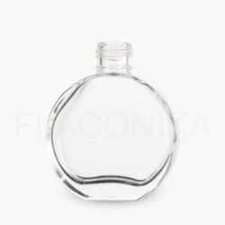 Комплект: Флакон для диффузора 60 мл прозрачный Клэр с черной крышкой