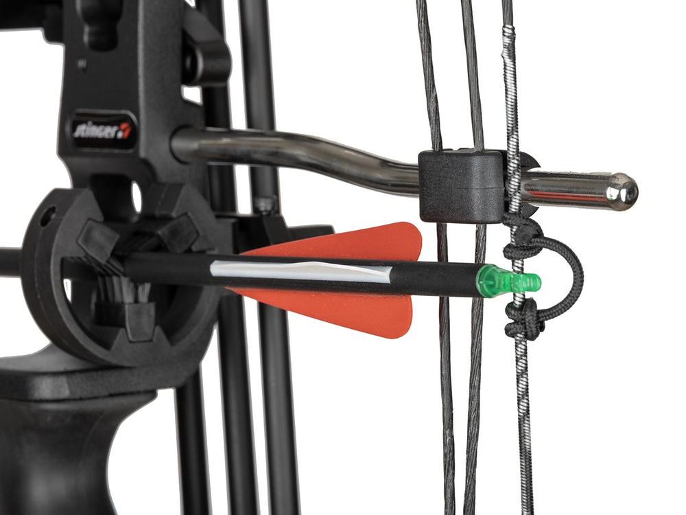 Лук блочный Stinger Comanche, расширенная комплектация, 30-60 lbs (SG-BOW-MJ-60-BLK)