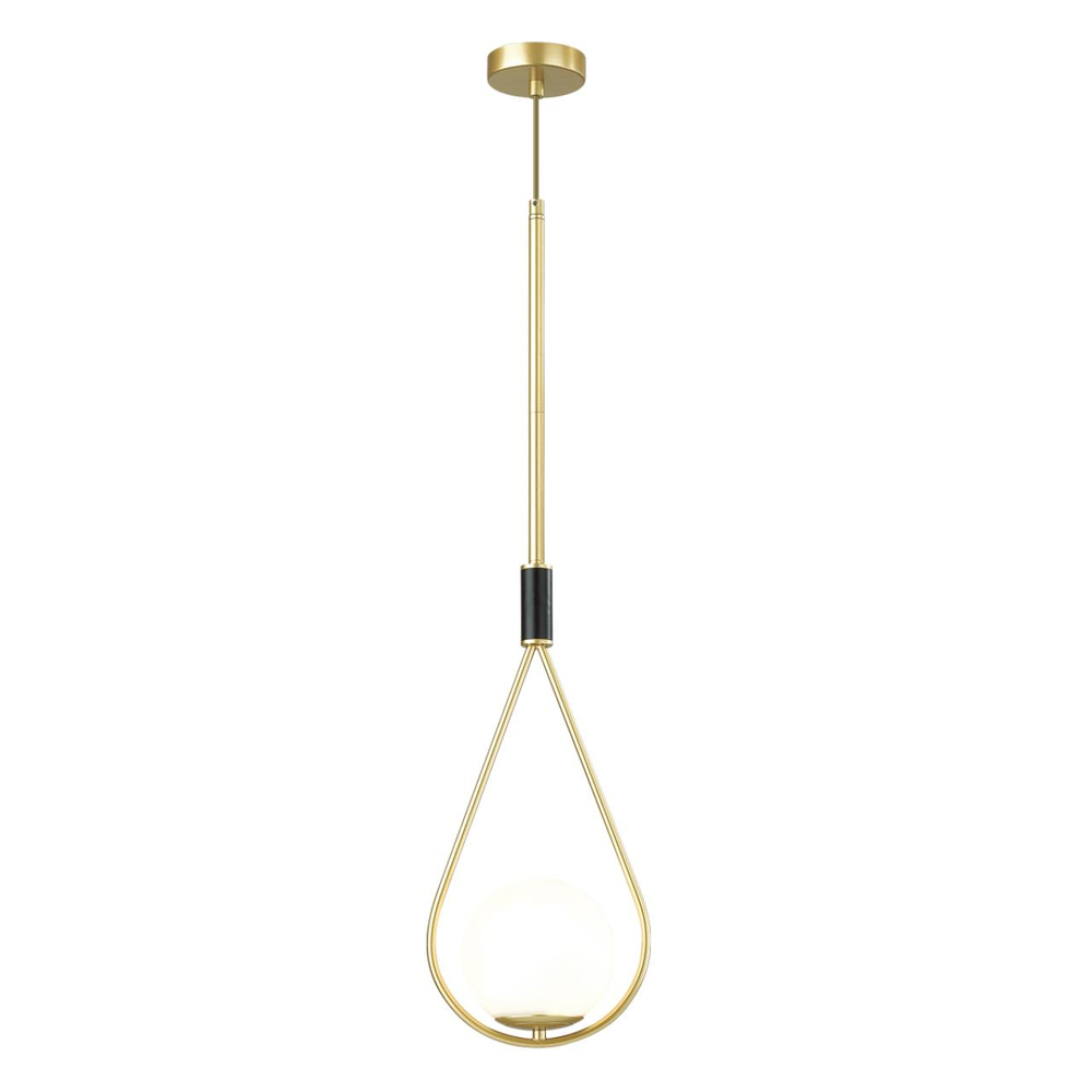 4810/1 PENDANT ODL21 415 золтой/черный/белый Подвес E14 1*40W FLARI