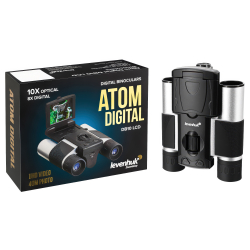 Бинокль цифровой Levenhuk Atom Digital DB10 LCD - Упаковка 1