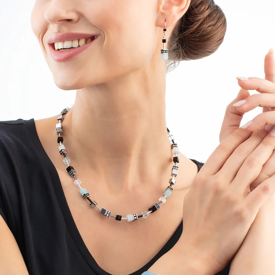 Серьги Coeur de Lion Soft Aqua 2838/20-2027