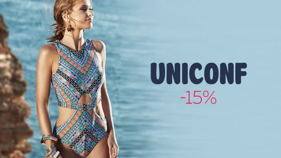 Создай неповторимый образ со скидкой 15% на все коллекции Uniconf! 💥
