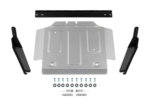 Защита РК Rival для JAC T9 АКПП 4WD 2024-н.в., рынок РФ, алюминий 3 мм, с крепежом, штампованная, 333.9219.1