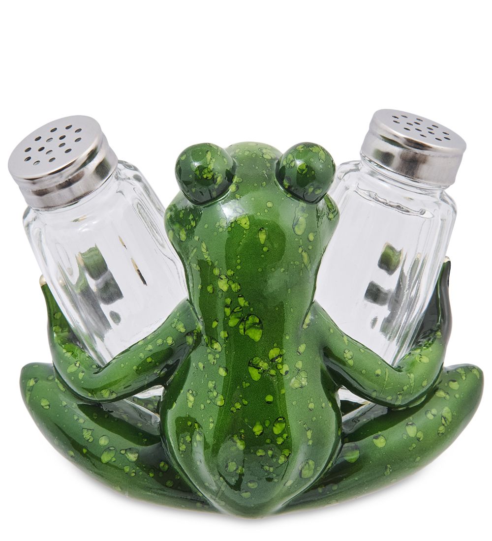 GAEM Art MN-379 Набор соль-перец «Лягушка»