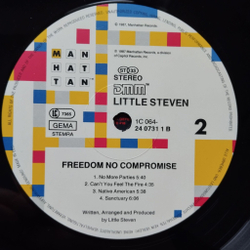 Винтажная виниловая пластинка LP Little Steven Freedom No Compromise (Germany 1987)
