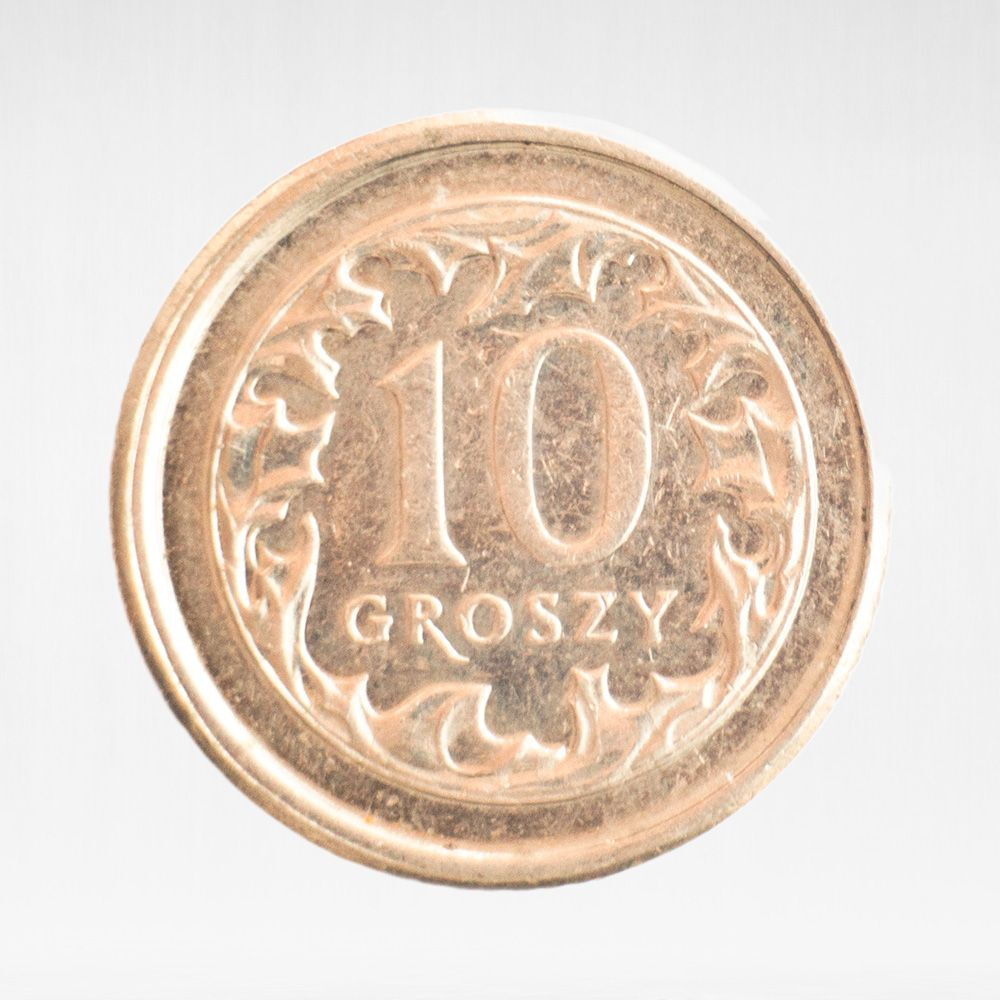 Poland, 10 Groszy, 2009, VF