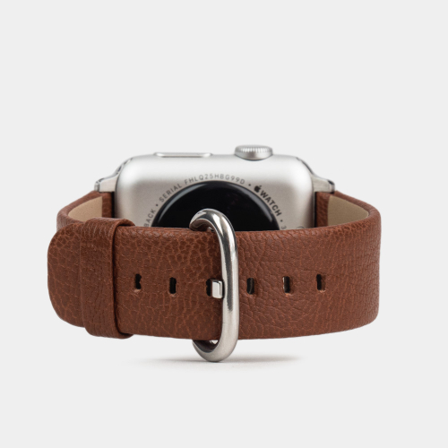 Ремешок для Apple Watch 40/41/42 mm из кожи козы, цвета карамель