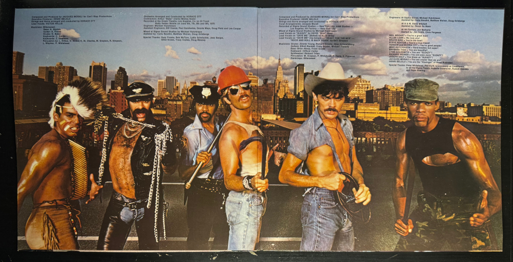 Village People ‎– Live And Sleazy 2LP (Швеция 1979г.)