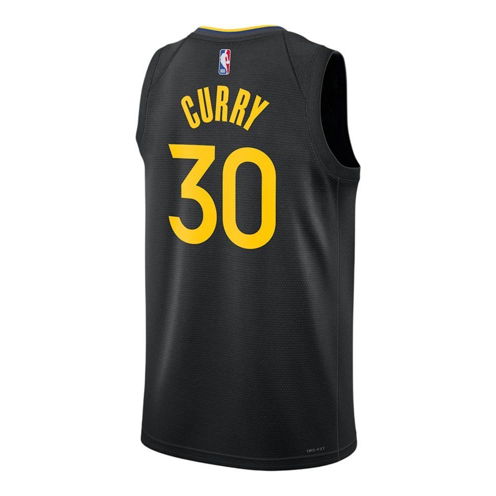 Баскетбольная джерси Jordan Dri-FIT NBA Swingman Statement Edition 2024/25 Golden State Warriors Stephen Curry Black Jersey