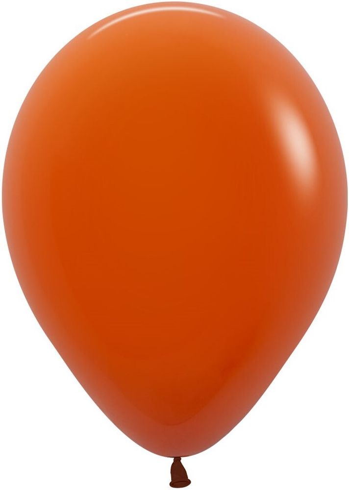 Шар 5&quot; Оранжевый закат, Пастель / Sunset orange (062) Sp