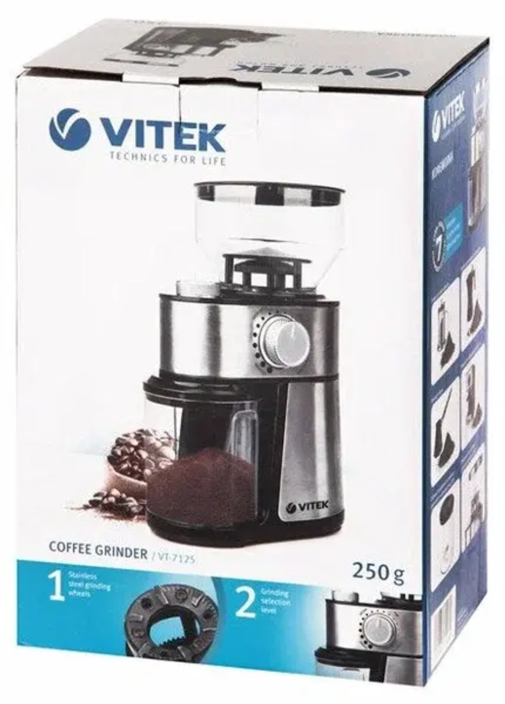 Кофемолка Vitek VT-7125 (q)