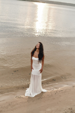 Платье с клиньями