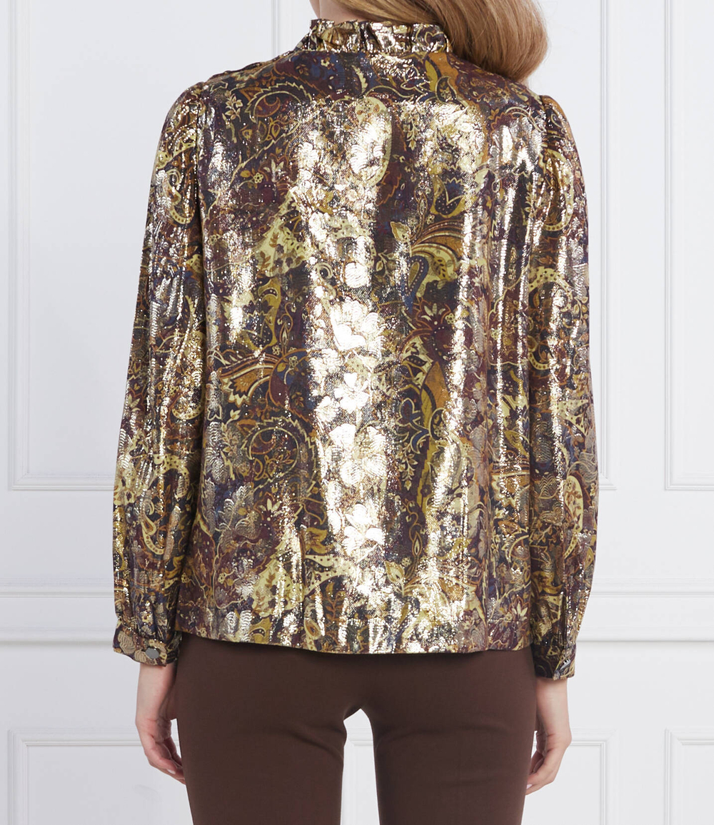 блузка calo Ba&amp;sh - золотой(1H22CALO)