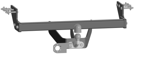 Фаркоп Oris на Sollers Atlant (средняя база) 2022- (паспорт и сертификат в комплекте,без электрики) 5617-F