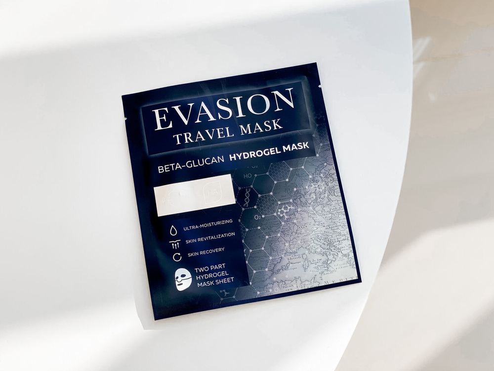 Evasion Travel Mask Beta-Glucan Hydrogel Mask Эвазион гидрогелевая маска для лица