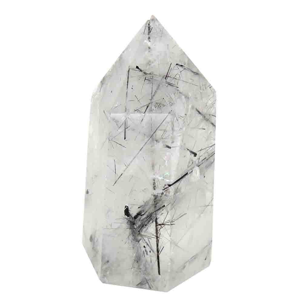 Кристалл кварц с шерлом асс.