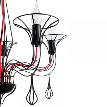 Люстра подвесная A3225LM-5BK SALE