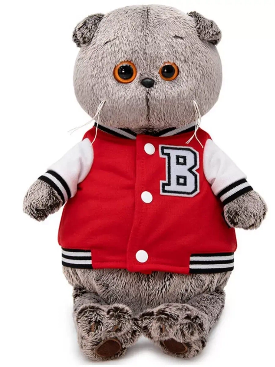 Мягкая игрушка Басик в клубной куртке 19 см Ks19-055