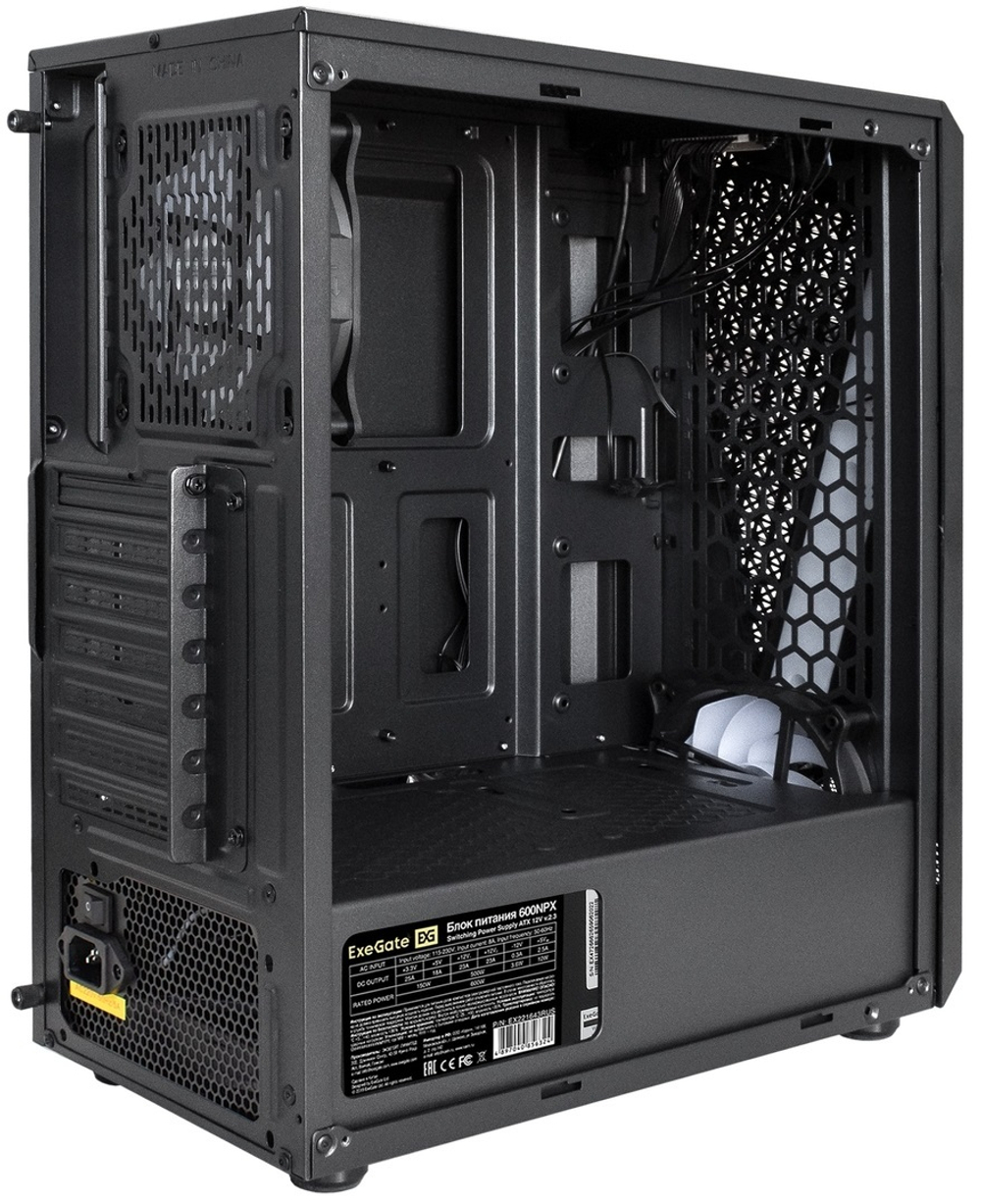 Корпус ATX Exegate EVO-8225-NPX600