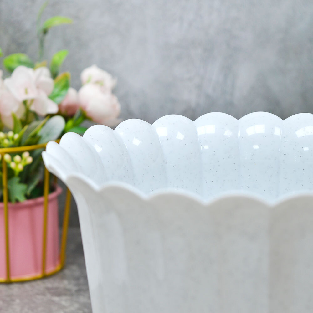 Горшок цветочный "Виола" 2л d188мм h143мм, мраморный