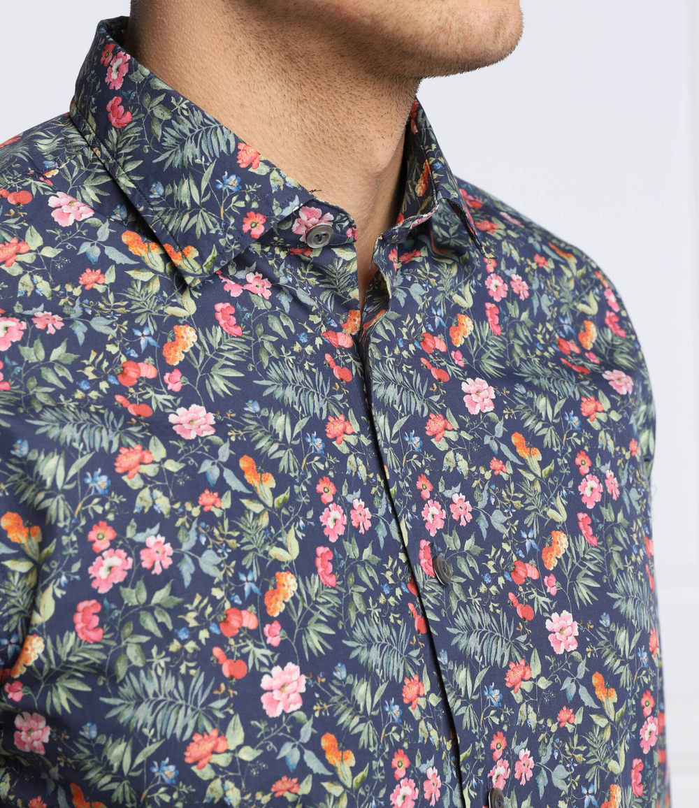 рубашка van Laack - темно-синий(35 3032 IM 170255)