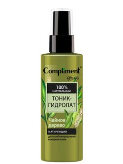 Compliment тоник-гидролат Чайное дерево матирующий