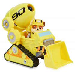 Фигурка Paw Patrol Movie - Строительная машина Бетономешалка Deluxe с щебнем 20130065
