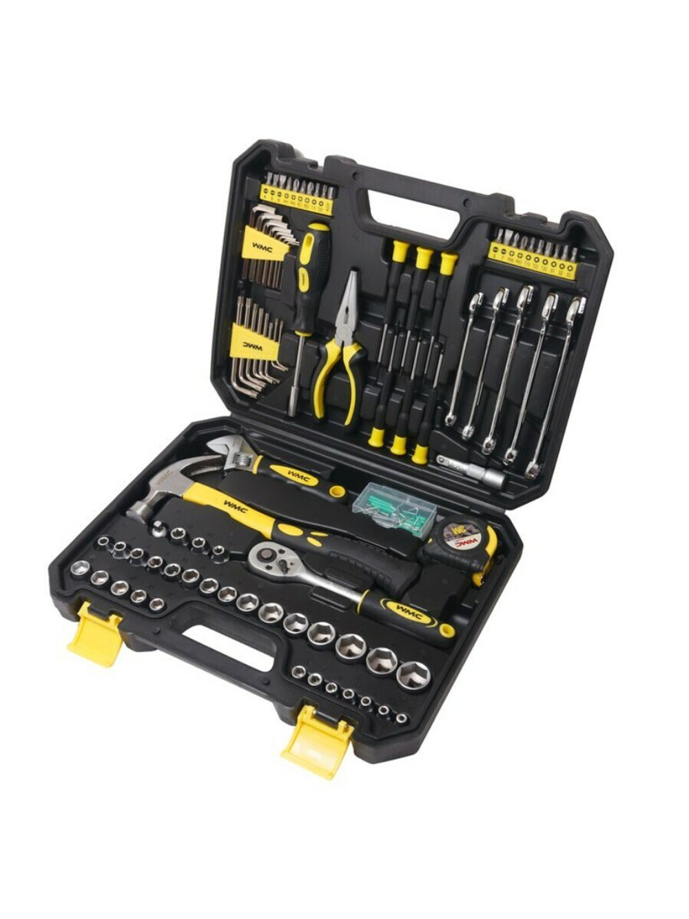 Набор инструментов 128пр. 1/4'',3/8'' WMC TOOLS WMC-30128