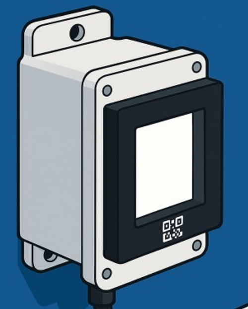 QR Code and Identifier Reader Mifare Gate-Reader-QR