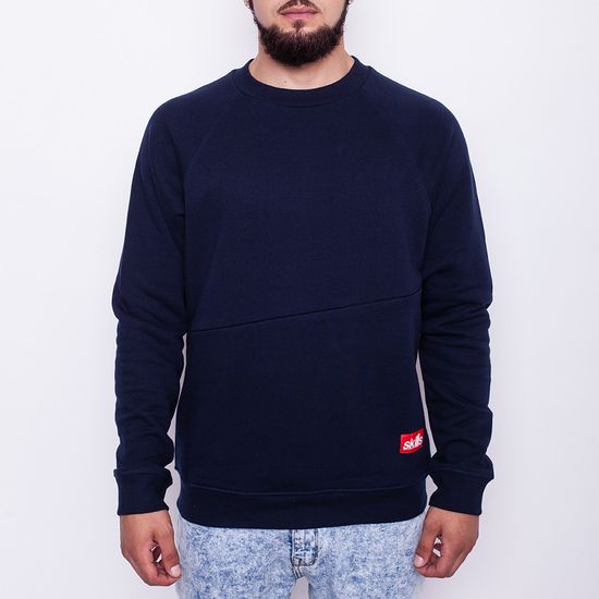Толстовка SKILLS Departmen Crewneck V Navy