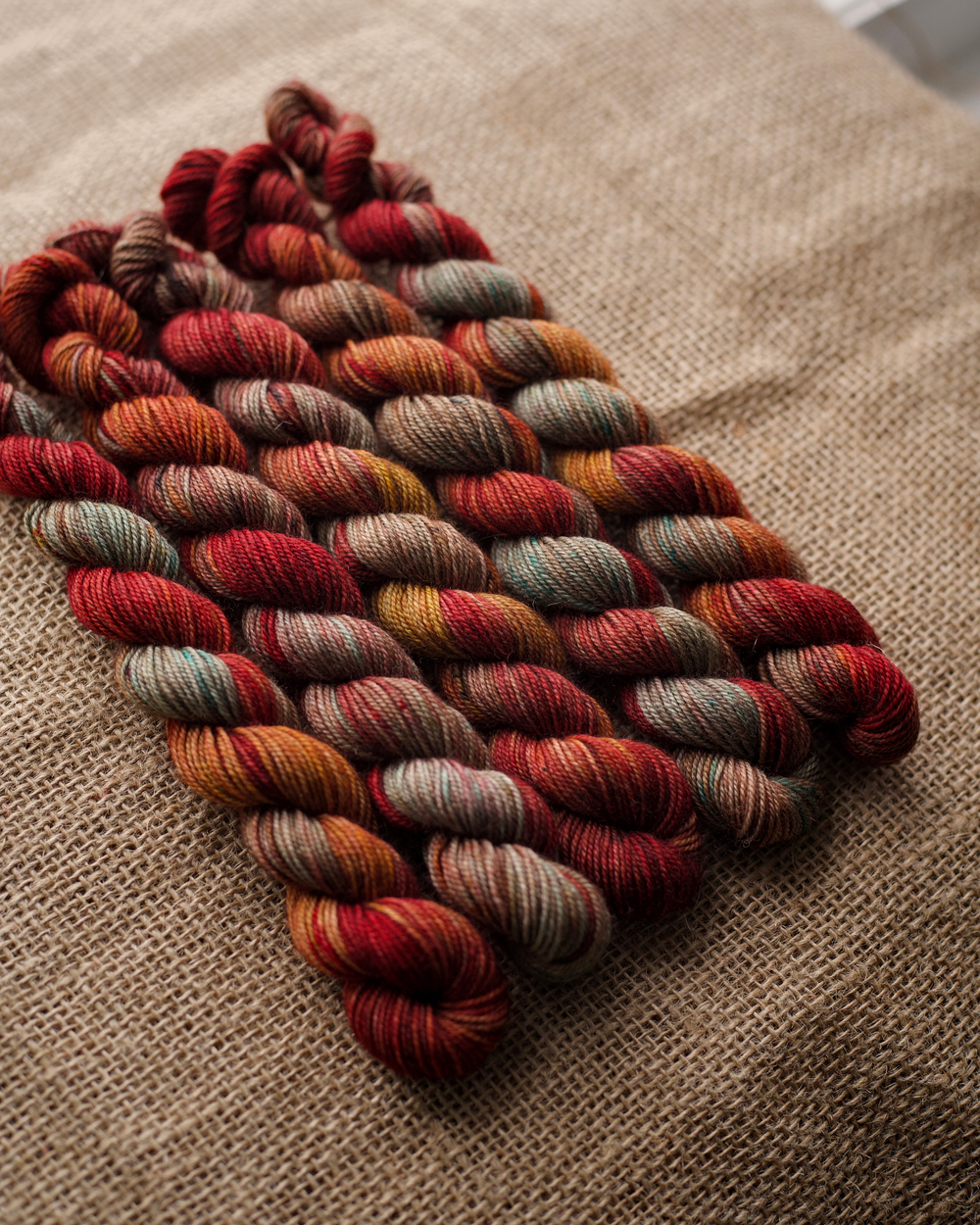 Предзаказ мини! Носочная пряжа с пухом яка "Тибетский календарь"