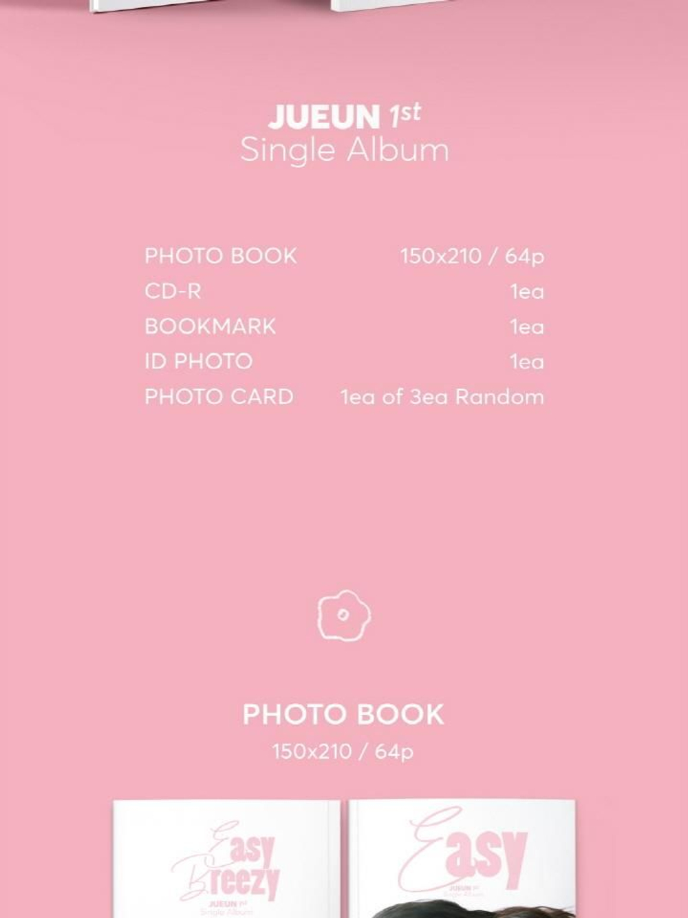 Альбом JUEUN - Easy Breezy 1st Single Album
