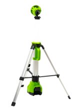 Мачта светодиодная осветительная 2-в-1 аккумуляторная Greenworks,3401107, 24v, без АКБ и ЗУ
