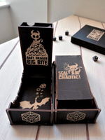 Dice Tower «Большой кусь» — дерево