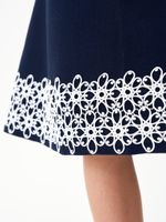 Юбка для девочки 1203 синий