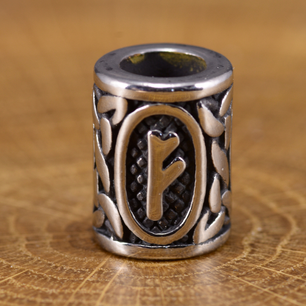 Бусины «РУНЫ» из нержавеющей стали В АССОРТИМЕНТЕ