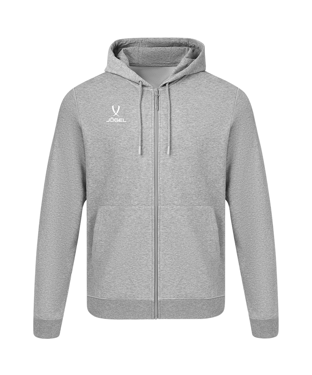 Худи на молнии ESSENTIAL Cotton FZ Hoodie, серый меланж, детский