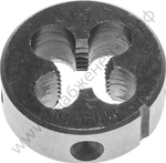 ЗУБР М10x1.25мм сталь 9ХС, Плашка круглая ручная (4-28022-10-1.25)