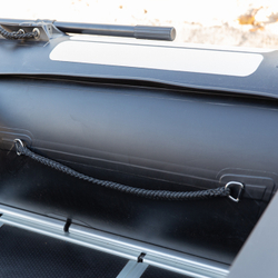 Надувная ПВХ-лодка BADGER Heavy Duty 390 AL, Черный