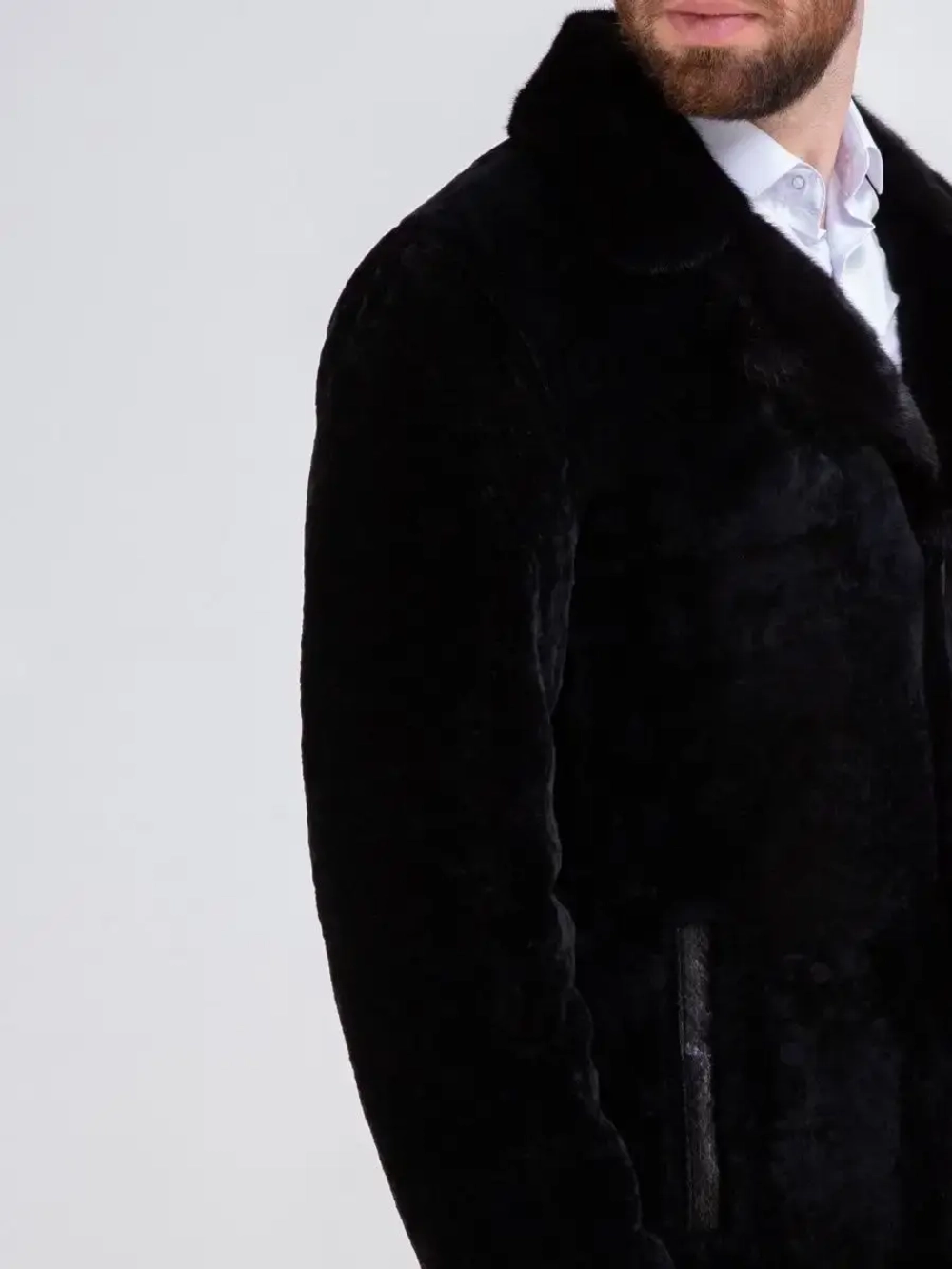 Шуба натуральная мутон дубленка