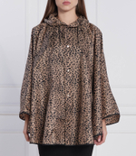 пончо Liu Jo - коричневый(2XX005 T0300)