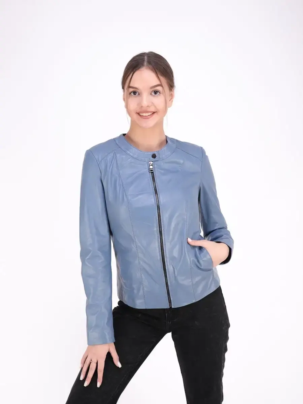 Куртка женская из натуральной кожи