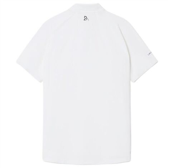 Мужское теннисное поло Lacoste Tennis x Novak Djokovic On Court - white