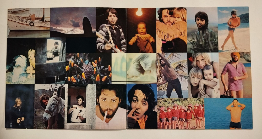 Винтажная виниловая пластинка LP Paul McCartney (UK 1970)