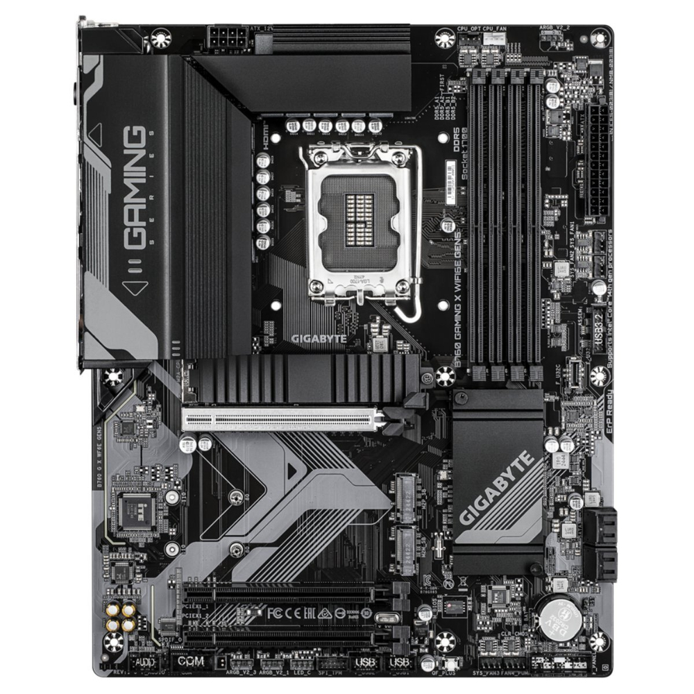 Материнская плата Gigabyte B760 GAMING X WF6E GEN5 Soc-1700, ATX