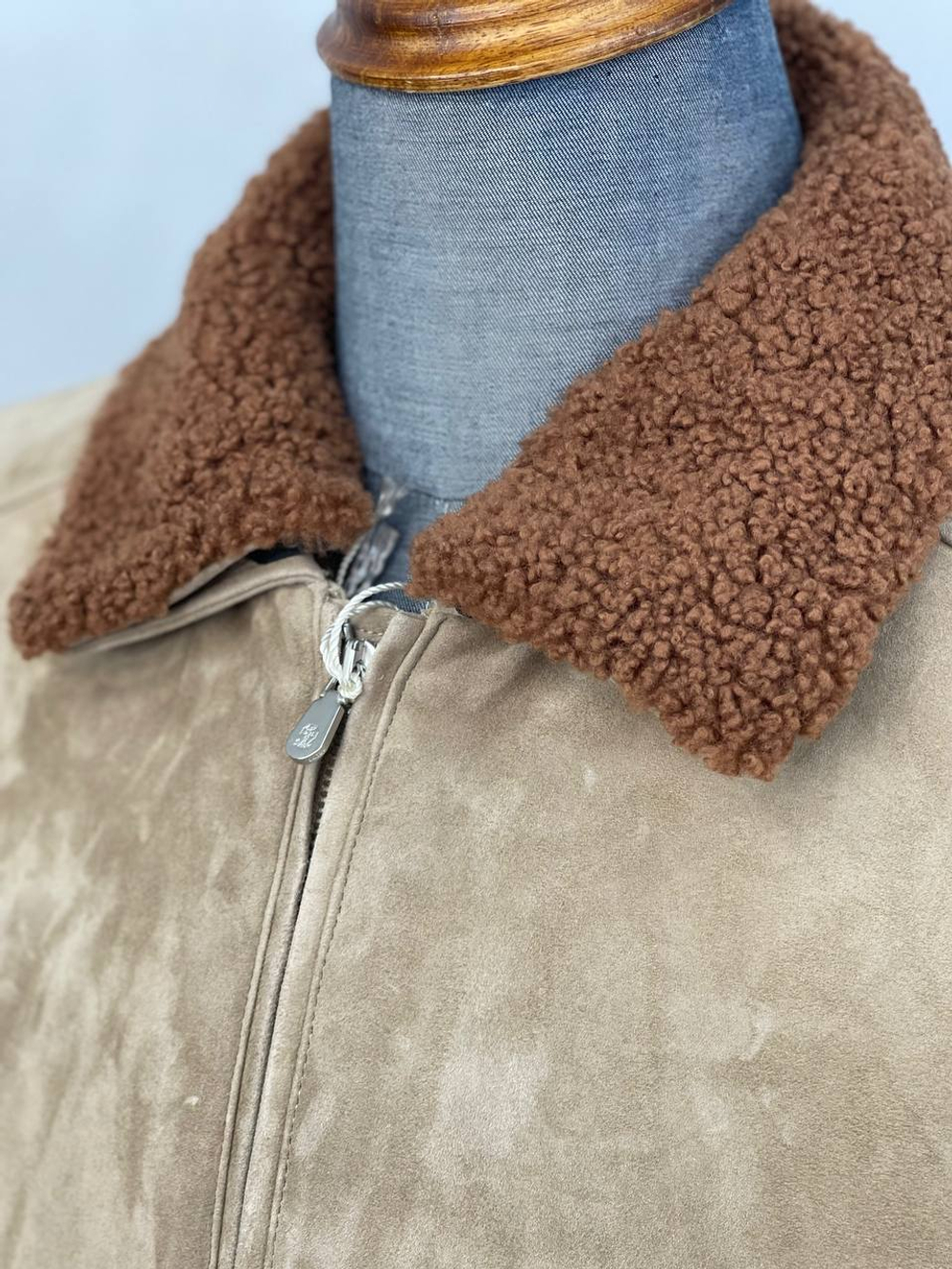 Замшевая куртка Brunello Cucinelli