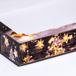 Коробка сборная крышка-дно с окном, "Исполнения желаний", 26 х 21 х 4 см