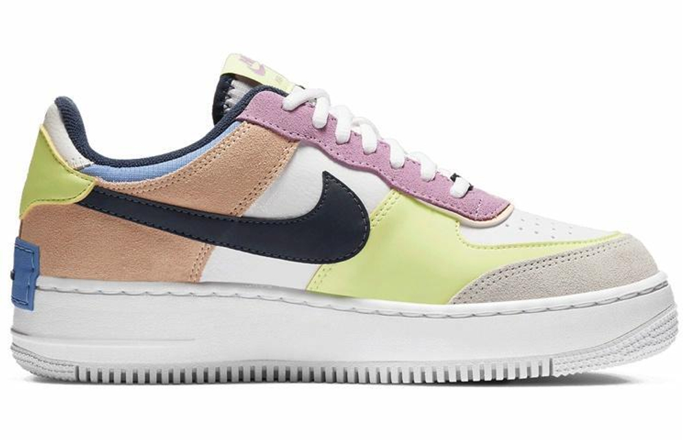 Кроссовки Nike Air Force 1 Low Shadow (Женская размерная сетка)