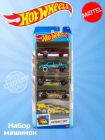Набор из 5 машинок Хот Вилс Drag Strip HTV54
