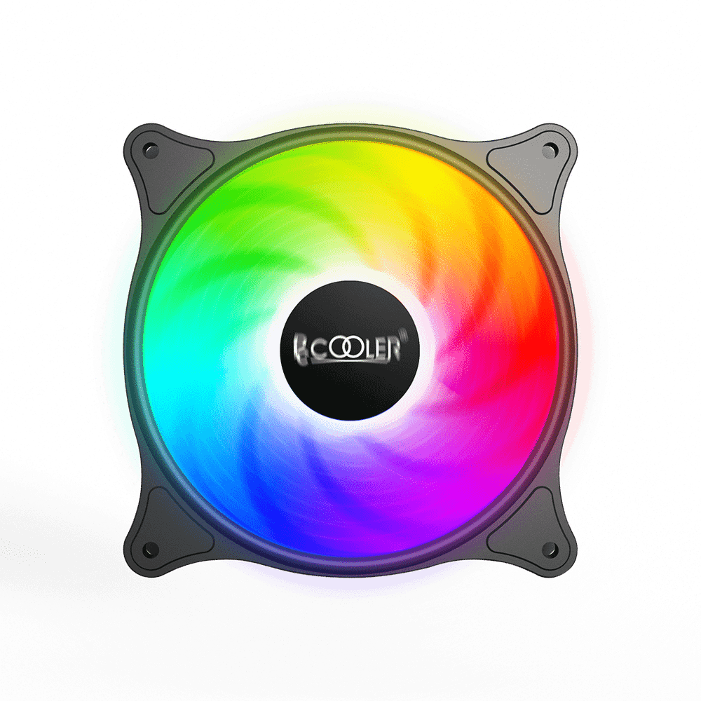 Вентилятор для корпуса PCCooler FX 120 ARGB BK 1x(120x120x25mm) 1000-2000 RPM 52,79CFM Black
